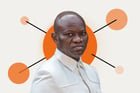 Le président de la transition du Gabon, Brice Clotaire Oligui Nguema. © Montage JA