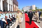 Abdelmadjid Tebboune, à Alger, en 2023. © Algerian Presidency Office/APAIMAGES/SIPA