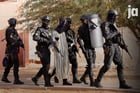 Arrestation d’un jihadiste présumé par les services marocains, le 19 février 2025 à Laâyoune. © DR / DGSN – Maroc