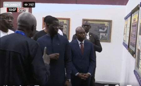 Cérémonie d’hommage national au Professeur Amadou Mahtar Mbow