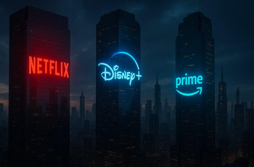 Netflix, Disney+ et Amazon Prime dans l’Arène du Streaming
