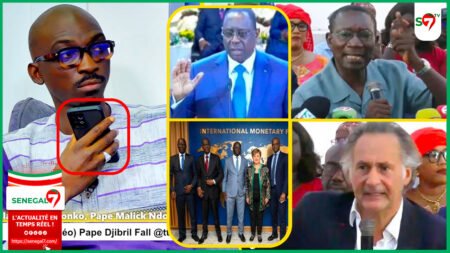 (Vidéo) Dette Cachée: Abass Sow diffuse en direct un audio de Me Amadou Sall contre Macky « Ay Waxou Dembam… »